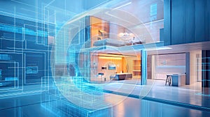 monitoring data flow from an energy efficient home system