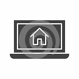 Monitoring icon vector image.
