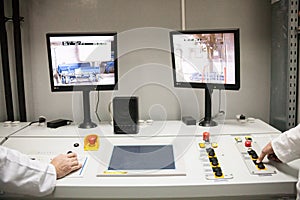 Monitoring nuclear reprocessing at Chernobyl