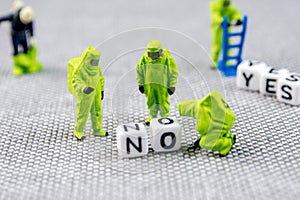 Monitoring and solving the problem with toxic word no, substituting it with yes life posture