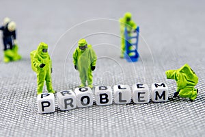 Monitoring and solving the problem with toxic word, substituting it with positive life posture