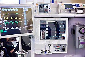 Monitors of medical devices