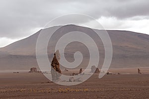 Monjes de la Pacana Atacama Desert Chile