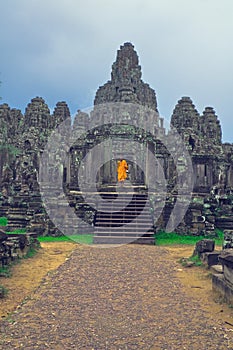 Monk at Angkor Wat