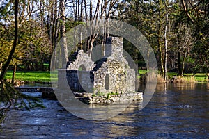 Monk`s fishing house on the grounds of Cong Abbey