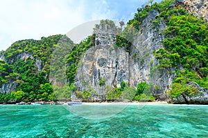 Monkey Beach, Phi Phi Islands, Thailand