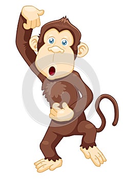 Monkey cartoon photo