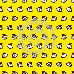 Monkey - emoji pattern 61
