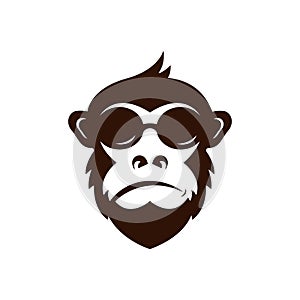 monkey logo design template
