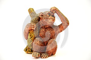 Monkey figure
