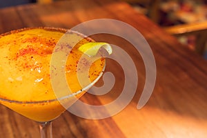 Monkey Gland alcoholic cocktail in a glass