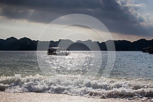 monkey island in Lan Ha bay, the southestern part of Ha Lng Bay, Vietnam