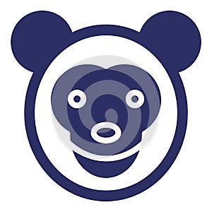 Monkey  Isolated Vector Icon which can be easily modified or edited as you want