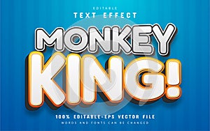 Monkey king text effect