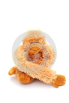 Monkey teddy toy