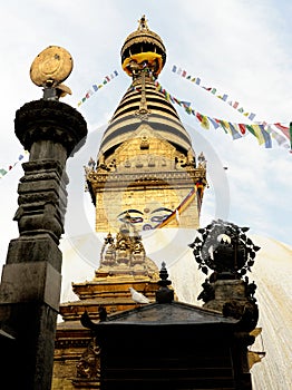 Monkey Temple architecture