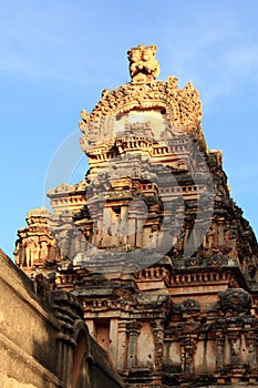 Monkey Temple (Hanuman Temple) in Hampi, India.