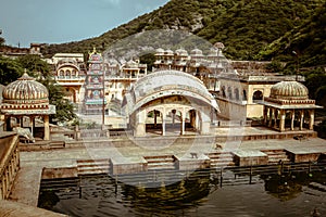 Monkey Temple outside of Jaipur Galta Ji