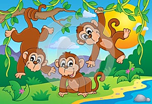 Monkey theme image 1