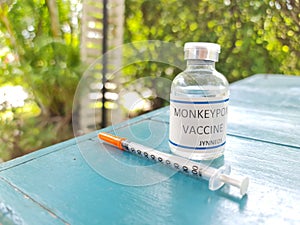 Monkeypox virus vaccine,also known as Moneypox virus, is a double-stranded DNA, animal-to-human virus and strain of the genus. photo