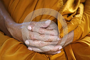 Monks hands