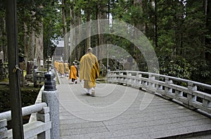 Monks at Koya-san