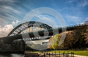 Wearmouth Bridges, Sunderland. England photo