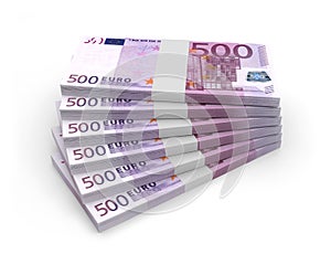 Monnaie euros billets photo