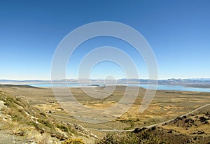 Mono Lake as seen from US-395, California, USA