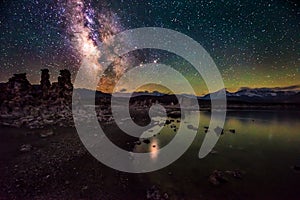 Mono Lake at Night Milky Way California Landscapes