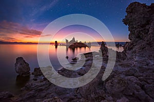 Mono Lake at Sunrise South Tufa