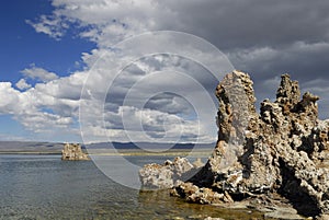 Mono Lake tufa in eastern California