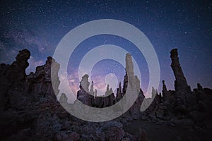 Mono Lake under Milky Way