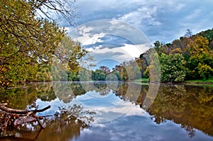 Monocacy River in the Fall