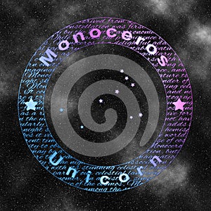 Monoceros Constellation, Unicorn Constellation