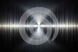 Monochrome abstract metallic dark background with noise photo