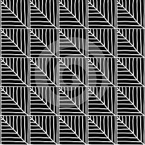 Monochrome African Ornamental Pattern.