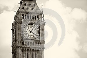 Monochrome Big Ben London