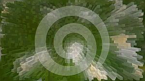 Monochrome blurred dynamic radial extrusion