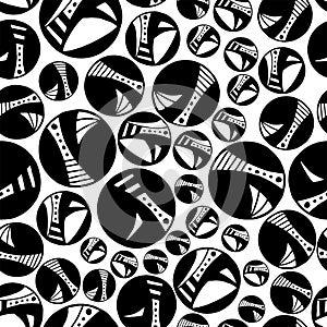 Monochrome Dotty Dots photo
