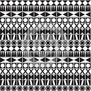 Monochrome Geometric Pattern