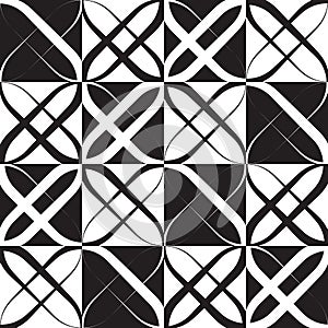 Monochrome Geometric Pattern