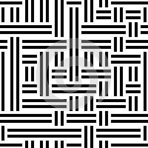 Monochrome geometric pattern 8293, modern stylish image.