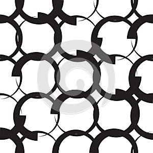 Monochrome Geometric Pattern