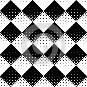 Seamless abstract retro dot pattern background design