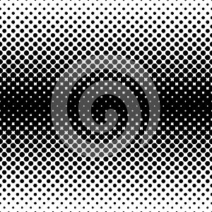 Monochrome halftone abstract background