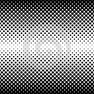 Monochrome halftone abstract background