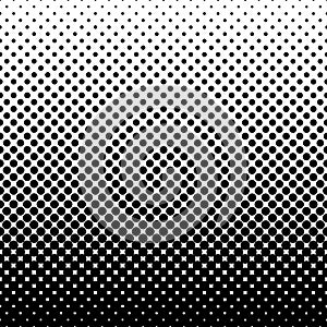 Monochrome halftone abstract background