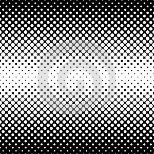 Monochrome halftone abstract background
