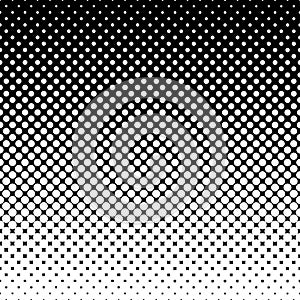 Monochrome halftone abstract background